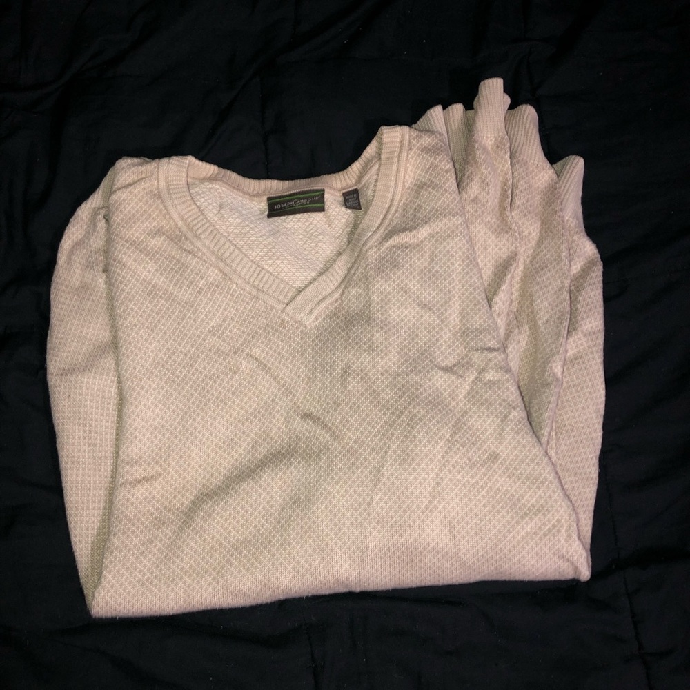 Josh Abboud Tan Sweater XL 💕